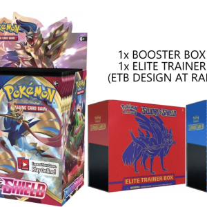 Pokemon Sword & Shield Booster Box & Elite Trainer Box Bundle