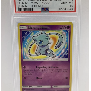 Shining Mew 40/73 Shiny Rare Graded Pokemon Card PSA 10 Gem Mint (Shining Legends)