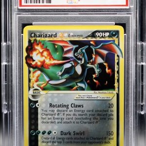 2006 Pokémon EX Dragon Frontiers
Charizard Gold Star #100/101 (Delta Species)
PSA Gem Mint 10