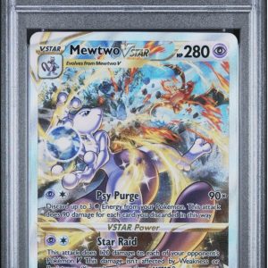 Mewtwo VStar PSA 10 GG44 English Pokemon Card 2023 Crown Zenith Alternate Art