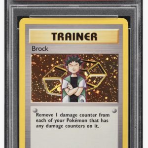 2000 Pokemon Gym Heroes 1st Edition Holo Brock #15 PSA 10 GEM MINT