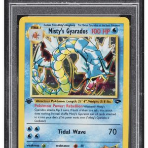 2000 Pokemon Gym Challenge 1st Edition Holo Misty's Gyarados #13 PSA 9 MINT